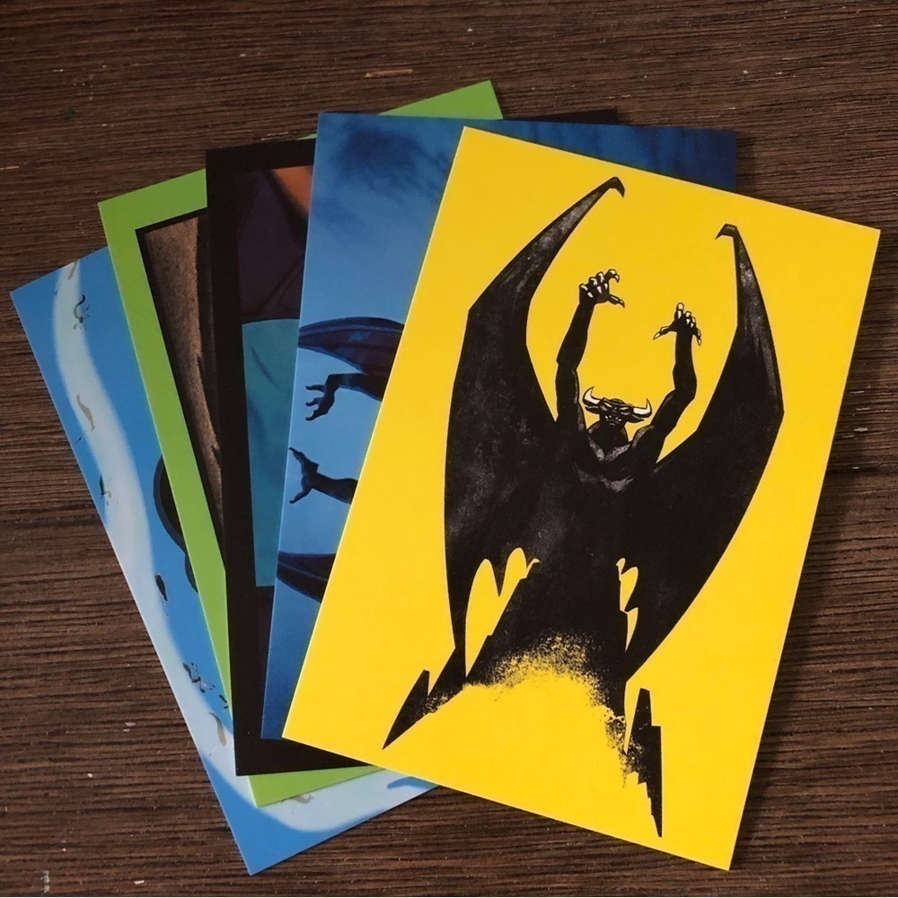 Disney Villains Postcards: Fantasia: Chernabog 5 pack